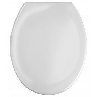 Wenko Ottana Premium Soft Close Toilet Seat - Grey - 19660100 Profile Large Image