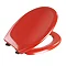 Wenko Ottana Premium Soft Close Toilet Seat - Red - 19659100 Feature Large Image