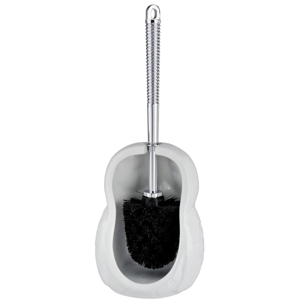 Wenko Owl Ceramic Toilet Brush At Victorian Plumbing.co.uk