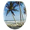 Wenko Palm Beach Duroplast Toilet Seat - 17605100 Large Image