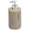 Wenko Palo Taupe Polyresin / Bamboo Soap Dispenser Large Image