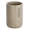 Wenko Palo Taupe Polyresin Tumbler - 22033100 Large Image