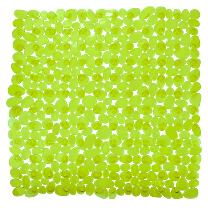 Wenko Paradise 54 x 54cm Shower Mat - Green - 20273100 Large Image