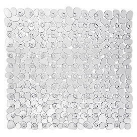 Wenko Paradise 54 x 54cm Shower Mat - Transparent - 20265100 Large Image