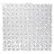 Wenko Paradise 54 x 54cm Shower Mat - Transparent - 20265100 Large Image