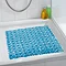 Wenko Paradise 54 x 54cm Shower Mat - Turquoise - 20263100 Profile Large Image