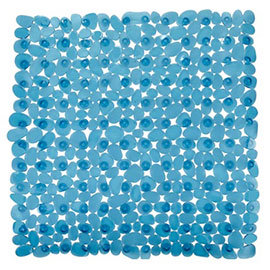 Wenko Paradise 54 x 54cm Shower Mat - Turquoise - 20263100 Medium Image