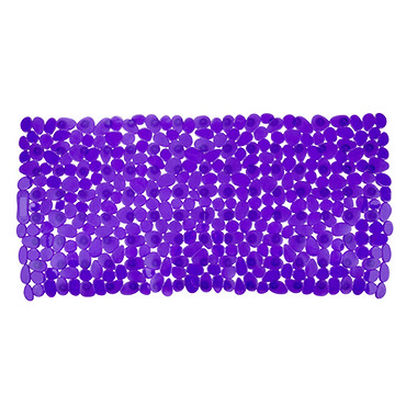 Wenko Paradise 71 x 36cm Bath Mat - Purple - 20268100 Profile Large Image