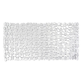 Wenko Paradise 71 x 36cm Bath Mat - Transparent - 20264100 Large Image