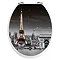 Wenko Paris 3D Design Duroplast Soft Close Toilet Seat - 20072100 Large Image