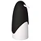 Wenko Penguin Soap Dispenser - Black/White - 20079100 Large Image
