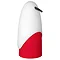 Wenko Penguin Soap Dispenser - White/Red - 20083100 Large Image
