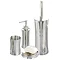 Wenko Pieno Shiny Bathroom Accessories Set - Stainless Steel Large Image
