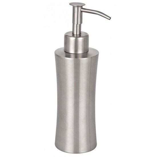 Wenko Pieno Soap Dispenser - Stainless Steel - 16739100 Large Image