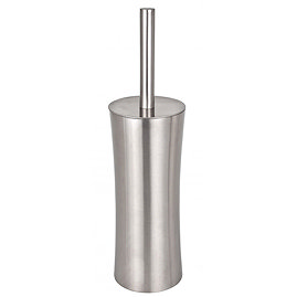 Wenko Pieno Toilet Brush & Holder - Stainless Steel - 16742100 Large Image