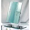 Wenko Pinerolo Standing Cosmetic Mirror - Chrome - 3656420100 Standard Large Image