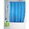 Wenko Plain Marine Polyester Shower Curtain - W1800 x H2000mm - 20041100 Large Image