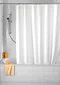 Wenko - Plain White Anti-Mold Polyester Shower Curtain - W1800 x H2000mm - 20151100 Large Image