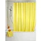 Wenko Plain Yellow Polyester Shower Curtain - W1800 x H2000mm - 20040100 Large Image