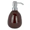 Wenko Polaris Ceramic Soap Dispenser - Brown - 19954100 Large Image