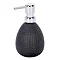 Wenko Polaris Jet Ceramic Anthracite Soap Dispenser - 21995100 Large Image