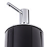 Wenko Polaris Neo Ceramic Soap Dispenser - Black - 21652100 Feature Large Image