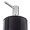 Wenko Polaris Neo Ceramic Soap Dispenser - Black - 21652100 Feature Large Image