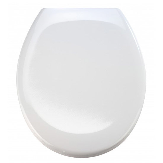 Wenko - Power-Loc Contoured Top-Fixing Toilet Seat - 20163100 Large Image