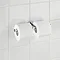 Wenko Power-Loc Duo Puerto Rico Spare Toilet Roll Holder - 22293100  additional Large Image