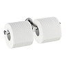 Wenko Power-Loc Duo Puerto Rico Spare Toilet Roll Holder - 22293100 Large Image