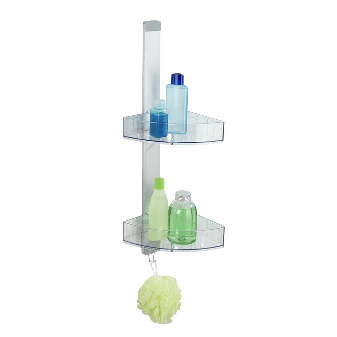 Wenko Premium Power-Loc Corner Shower Caddy - 22795100 Large Image