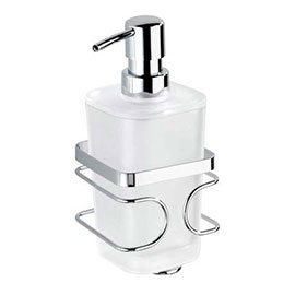 Wenko Premium Soap Dispenser - Stainless Steel - 20416100 Medium Image