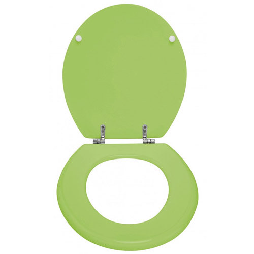 Wenko Prima MDF Toilet Seat - Anisgreen - 152225100 Profile Large Image