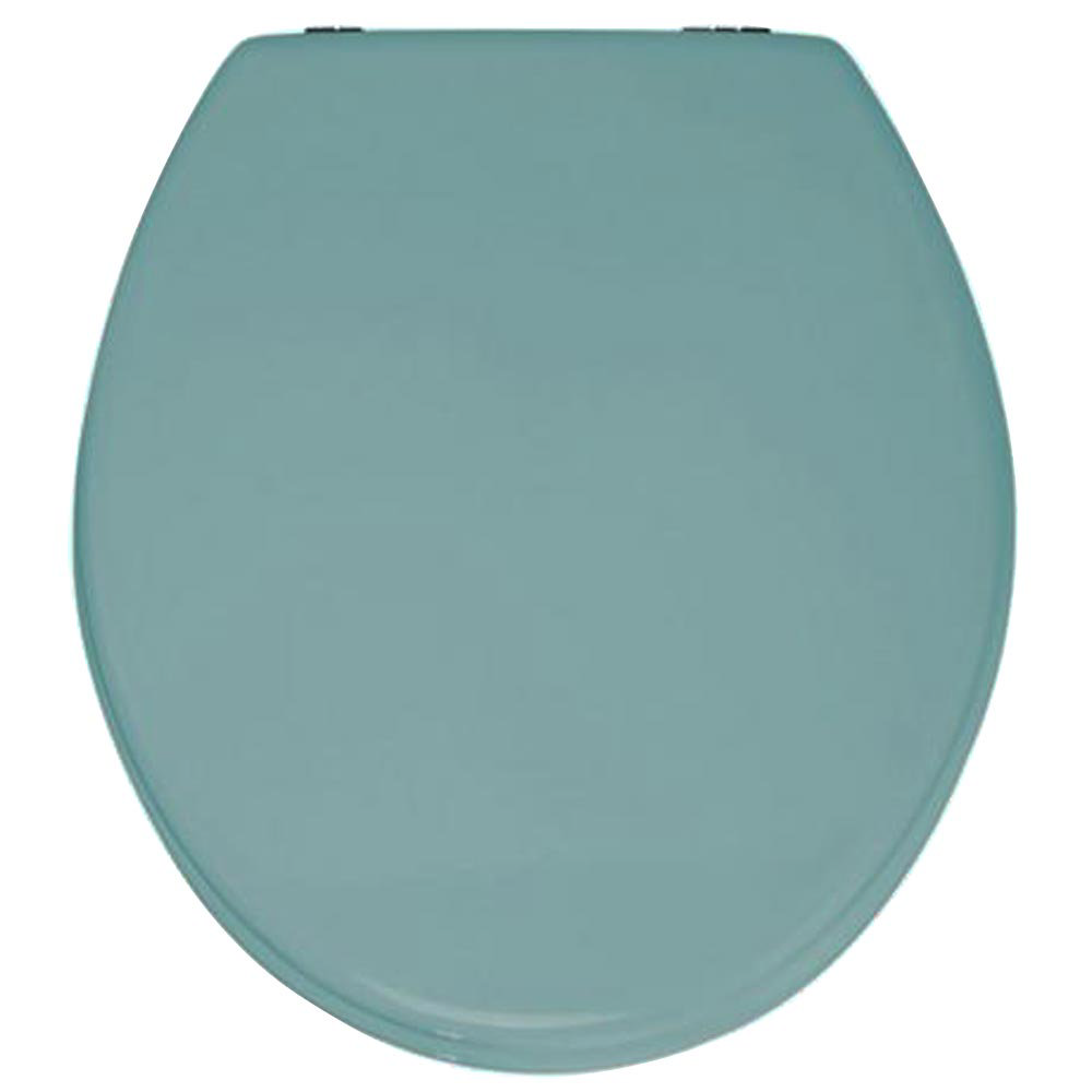 Wenko Prima MDF Toilet Seat - Blue - 152249100 at Victorian Plumbing UK