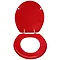 Wenko Prima MDF Toilet Seat - Bordeaux - 152201100 Profile Large Image