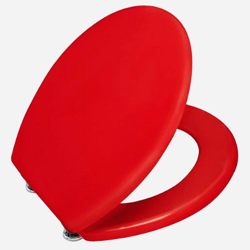 Wenko Prima MDF Toilet Seat Bordeaux 152201100 at Victorian Plumbing UK