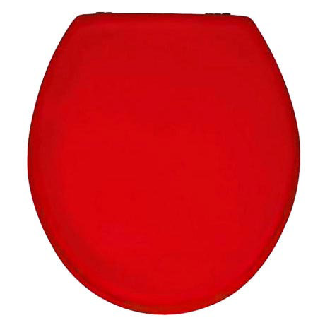 Wenko Prima MDF Toilet Seat - Bordeaux - 152201100 Large Image