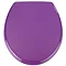 Wenko Prima MDF Toilet Seat - Purple - 152285100 Large Image