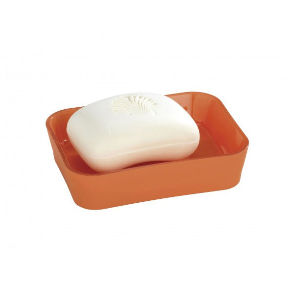 Wenko Rainbow Soap Dish - Orange - 18978100 Large Image