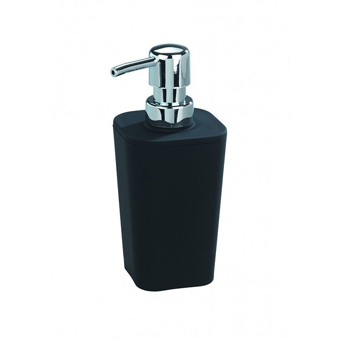 Wenko Rainbow Soap Dispenser - Black - 18969100 Large Image