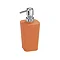 Wenko Rainbow Soap Dispenser - Orange - 18971100 Large Image