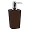 Wenko Rainbow Soap Dispenser - Brown - 19951100 Large Image