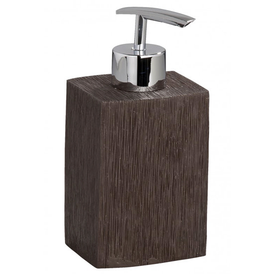 Wenko Recife Soap Dispenser Brown At Victorian Plumbing Uk