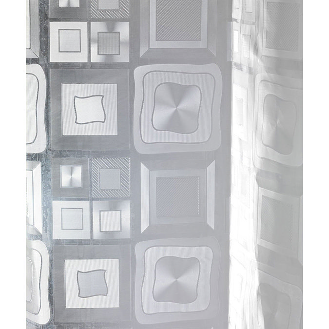 Wenko Retro PEVA 3D Shower Curtain - W1800 x H2000mm - 21271100 Standard Large Image