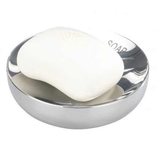 Wenko Riva Shiny Soap Dish - Stainless Steel - 18163100 Large Image