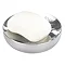 Wenko Riva Shiny Soap Dish - Stainless Steel - 18163100 Large Image