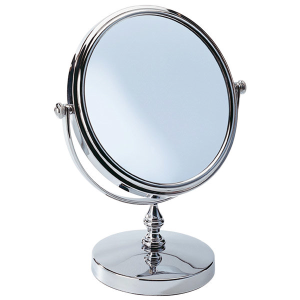 Wenko - Romantic Cosmetic Mirror - 3x magnification - Chrome - 3656190100 Large Image