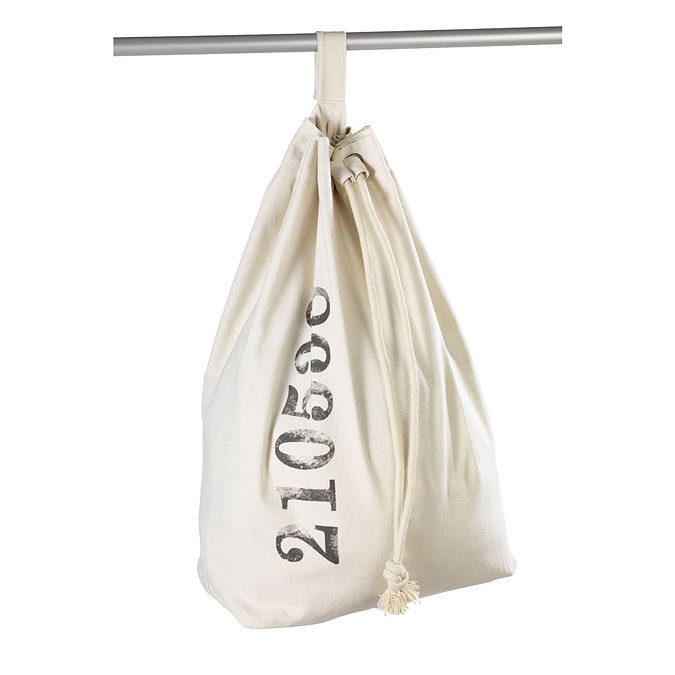 Wenko Sailor Laundry Bag - Beige - 62040100 Feature Large Image