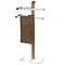 Wenko - Samona Standing Towel Stand - Nature - 20396100 Large Image