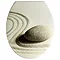 Wenko Sand & Stone Duroplast Toilet Seat - 19651100 Large Image